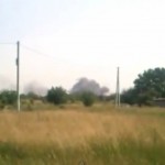 Видео. Под Славянском сбили украинский вертолёт