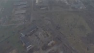 Видео. Как сегодня выглядит поселок Пески и Донецкий аэропорт с воздуха