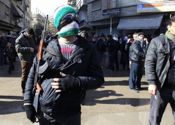 Протесты в Сирии. Фото Reuters