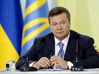 Янукович: Украина и Россия не нашли компромисса о цене на газ
