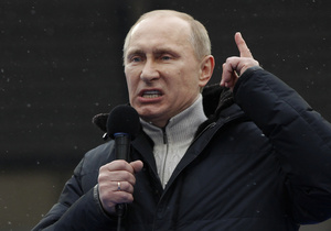 Путин на митинге в Лужниках: Битва за Россию продолжается