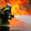 На Киевщине ночью был пожар в админздании комплекса «Чайка»
