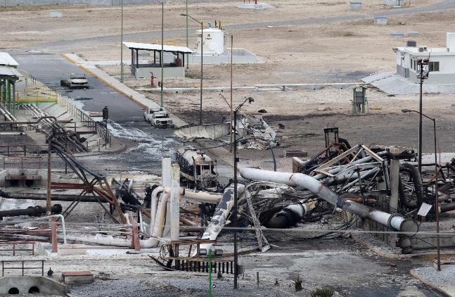 На севере Мексики взорвалась газокомпрессорная станция. Более 25 погибших