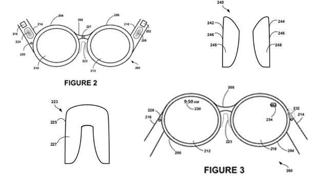 Трансформируемая межлинзовая планка для Google Project Glass
