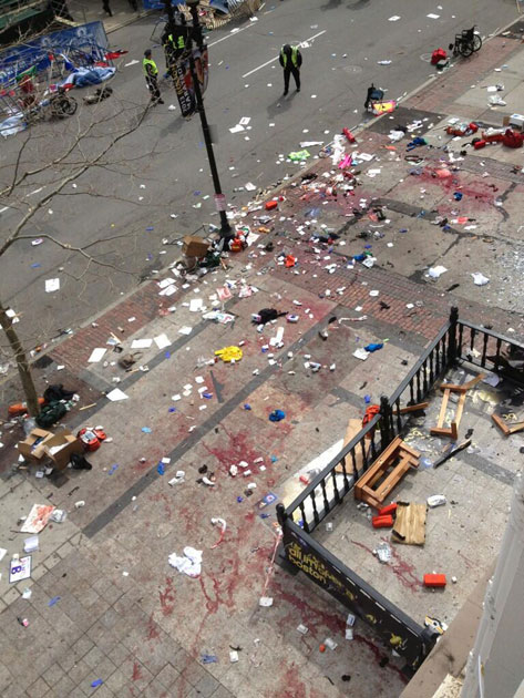 Взрывы в Бостоне