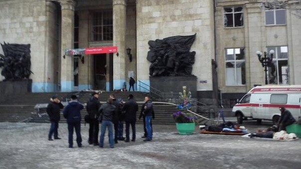 Взрыв в Волгограде 29.12.2013. Видео