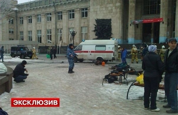Взрыв в Волгограде 29.12.2013. Видео