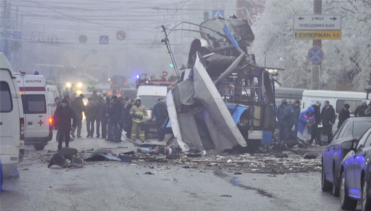 Взрыв в Волгограде 30.12.2013. Видео