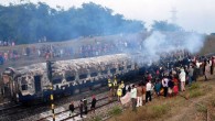В Индии 9 пассажиров поезда сгорели заживо