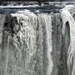 Ниагарский водопад замерз 2014. Видео