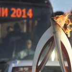 Олимпийский огонь в Краснодаре 4 февраля 2014. Выходной