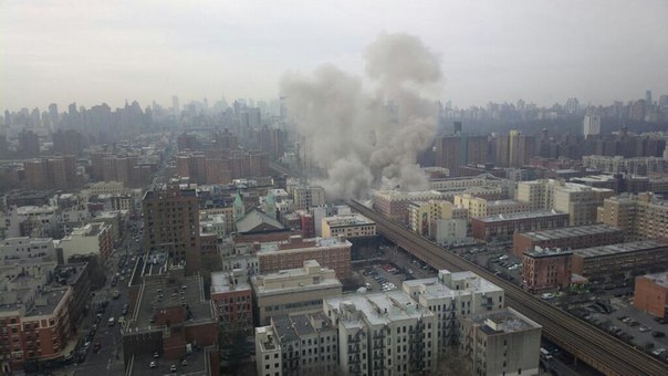 Причиной взрыва в Нью-Йорке могла стать утечка газа