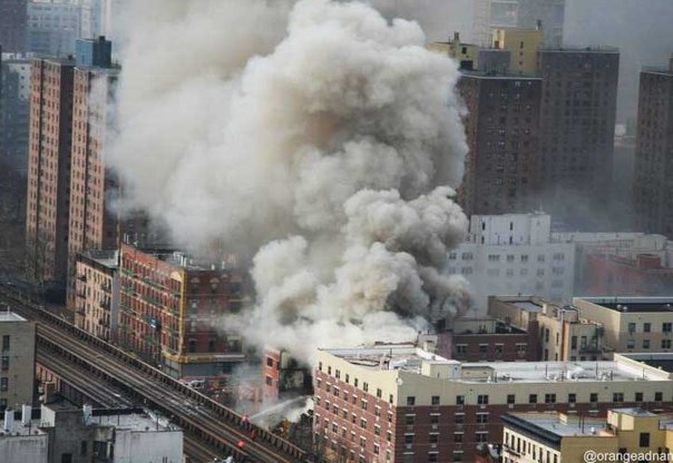 В Нью-Йорке прогремел взрыв. Видео