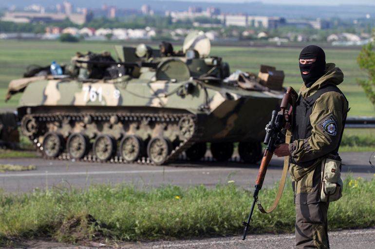 Украинская армия продолжает силовую операцию в Донецкой области