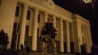 В центре Киева прошли военные учения. Видео