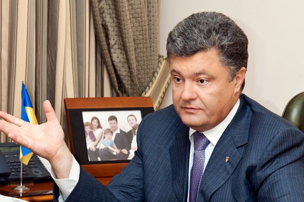 Порошенко дал первое интервью в роли президента Украины